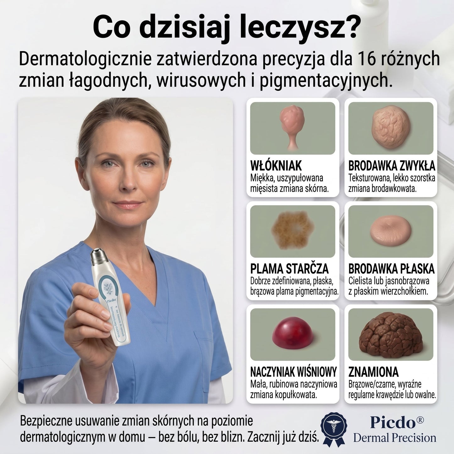 ✅✨𝐎𝐟𝐢𝐜𝐣𝐚𝐥𝐧𝐲 𝐬𝐤𝐥𝐞𝐩 𝐦𝐚𝐫𝐤𝐢  𝐏𝐢𝐜𝐝𝐨®   𝟕-𝐃𝐧𝐢𝐨𝐰𝐲 𝐖𝐲𝐦𝐚𝐳𝐲𝐰𝐚𝐜𝐳 𝐙𝐧𝐚𝐦𝐢𝐨𝐧 𝐢 𝐏𝐥𝐚𝐦(Bezbolesny aplikator kulkowy, niepozostawiający śladów)