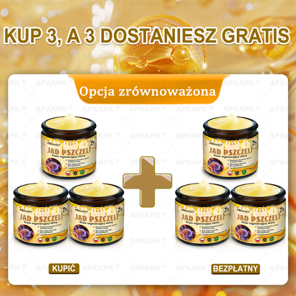 ✨ΑPΚΑPK® Jad Pszczoły Kompleksowy Krem✨pomaga w leczeniu problemów skórnych, takich jak: zmarszczki, blizny, plamy pigmentacyjne, rozstępy, trądzik, łuszczyca, egzema, zmiany skórne, podrażnienia, stany zapalne i inne problemy skórne🫏